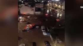 VIDEO Furtună ca un uragan în Spania. Școlile au fost închise în multe regiune